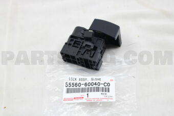 5556060040C0 LOCK ASSY, GLOVE COMPARTMENT DOO