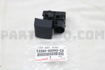 5556060040C0 LOCK ASSY, GLOVE COMPARTMENT DOO