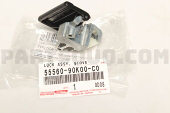 5556090K00C0 LOCK ASSY, GLOVE COMPARTMENT DOO
