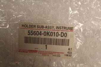 556040K010D0 Toyota HOLDER SUB-ASSY, INSTRUMENT PANEL CUP