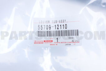 5570912110 Toyota LOUVER, COWL TOP VENTILATOR, LH
