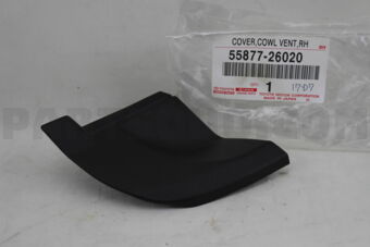 5587726020 COVER, COWL VENT, RH