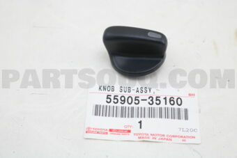 5590535160 KNOB, HEATER CONTROL