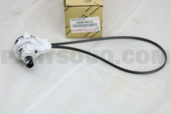 559090K010 CABLE SUB-ASSY, AIRMIX DAMPER CONT