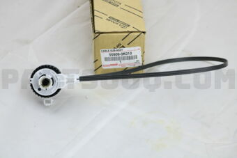 559090K010 CABLE SUB-ASSY, AIRMIX DAMPER CONT