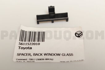 5611522010 SPACER, BACK WINDOW GLASS