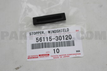 5611530120 STOPPER, BACK WINDOW GLASS, NO.1