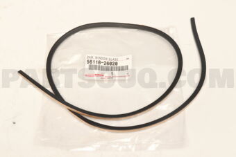 5611826020 DAM, WINDOW GLASS ADHESIVE, NO.2
