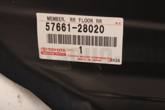 5766128020 PANEL, REAR FLOOR REAR CROSS, OUTE