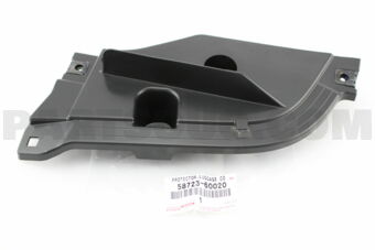 5872360020 PROTECTOR SUB-ASSY, REAR BUMPER, R