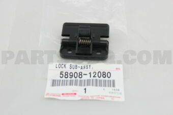 5890812080 LOCK SUB-ASSY, CONSOLE COMPARTMENT