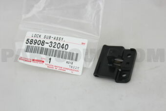 5890832040 LOCK SUB-ASSY, CONSOLE COMPARTMENT
