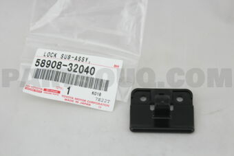 5890832040 LOCK SUB-ASSY, CONSOLE COMPARTMENT