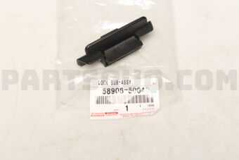 5890850040 LOCK SUB-ASSY, CONSOLE COMPARTMENT
