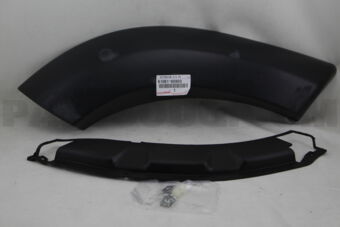 6106160903 Toyota EXTENSION SUB-ASSY, REAR WHEEL OPENING, NO.1 RH