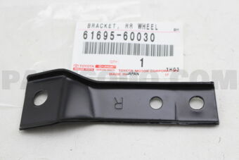 6169560030 BRACKET, REAR WHEEL OPENING, NO.3