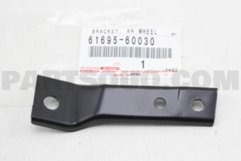 6169560030 BRACKET, REAR WHEEL OPENING, NO.3
