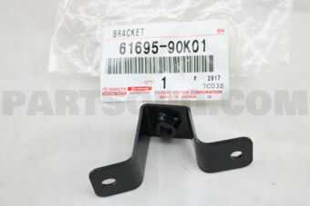 6169590K01 BRACKET, REAR WHEEL OPENING, NO.3