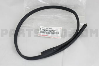 6178360020 PAD, REAR WHEEL OPENING EXTENSION,