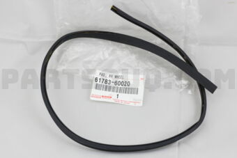 6178360020 PAD, REAR WHEEL OPENING EXTENSION,