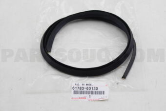 6178360130 PAD, REAR WHEEL OPENING EXTENSION,