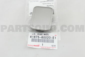 6187560020E1 LID, SPARE WHEEL CARRIER, NO.1