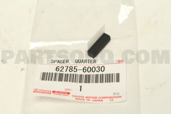 6278560030 SPACER, BACK DOOR GLASS, RH/LH