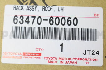 6347060060 RACK ASSY, ROOF, LH