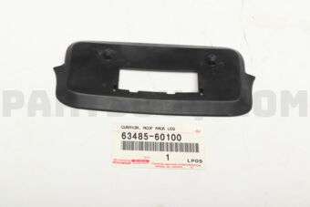 6348560100 CUSHION, ROOF RACK LEG, CENTER LH