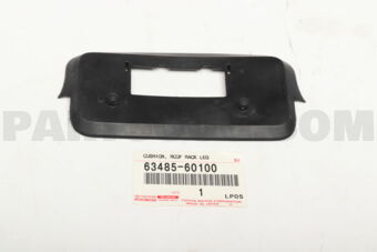 6348560100 CUSHION, ROOF RACK LEG, CENTER LH