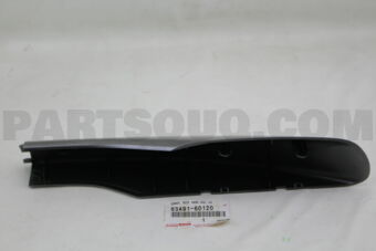 6349160120 COVER, ROOF RACK LEG, FRONT RH