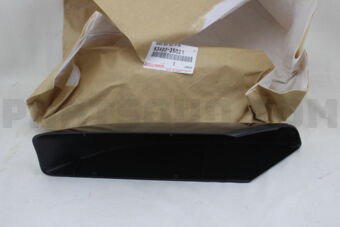6349335021 COVER, ROOF RACK LEG, REAR RH