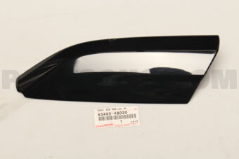 6349348020 COVER, ROOF RACK LEG, REAR RH