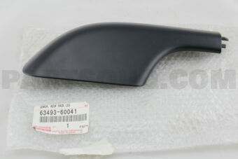 6349360041 COVER, ROOF RACK LEG, REAR RH