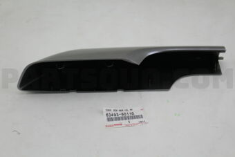 6349360110 COVER, ROOF RACK LEG, REAR RH