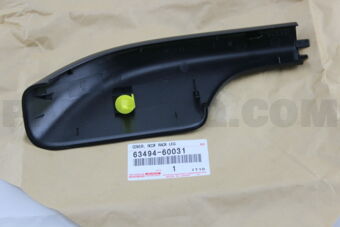6349460031 COVER, ROOF RACK LEG, REAR LH