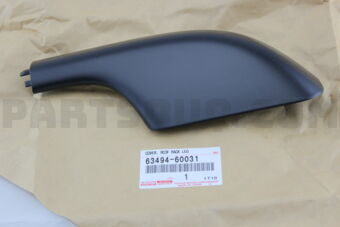 6349460031 COVER, ROOF RACK LEG, REAR LH