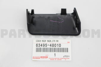 6349548010 COVER, ROOF RACK LEG, CENTER RH