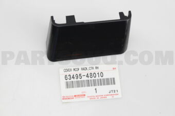 6349548010 COVER, ROOF RACK LEG, CENTER RH