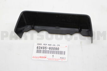 6349560090 COVER, ROOF RACK LEG, CENTER RH