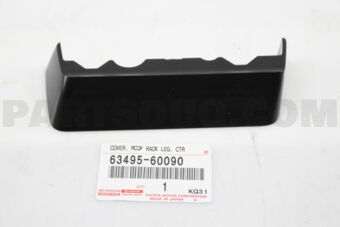 6349560090 COVER, ROOF RACK LEG, CENTER RH