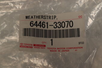 6446133070 WEATHERSTRIP, LUGGAGE COMPARTMENT 