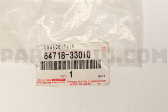 6471833010 Toyota COVER, LUGGAGE TRIM SERVICE HOLE
