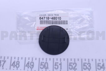 6471848010 COVER, DECK TRIM SERVICE HOLE