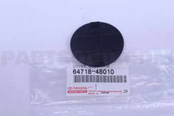 6471848010 COVER, DECK TRIM SERVICE HOLE