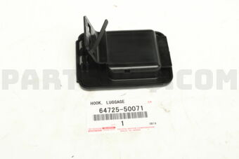 6472550071 HOOK, LUGGAGE COMPARTMENT TRIM, NO