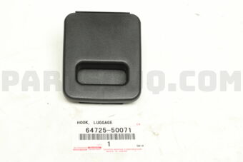 6472550071 HOOK, LUGGAGE COMPARTMENT TRIM, NO