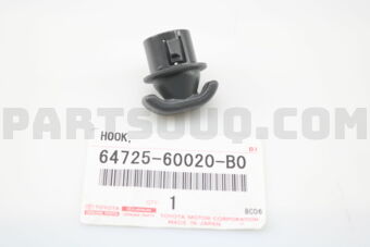 6472560020B0 HOOK, LUGGAGE COMPARTMENT TRIM, 