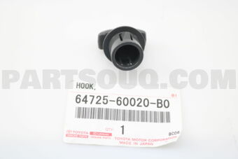 6472560020B0 HOOK, LUGGAGE COMPARTMENT TRIM, 