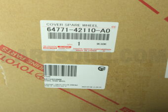 6477142110A0 COVER, SPARE WHEEL
